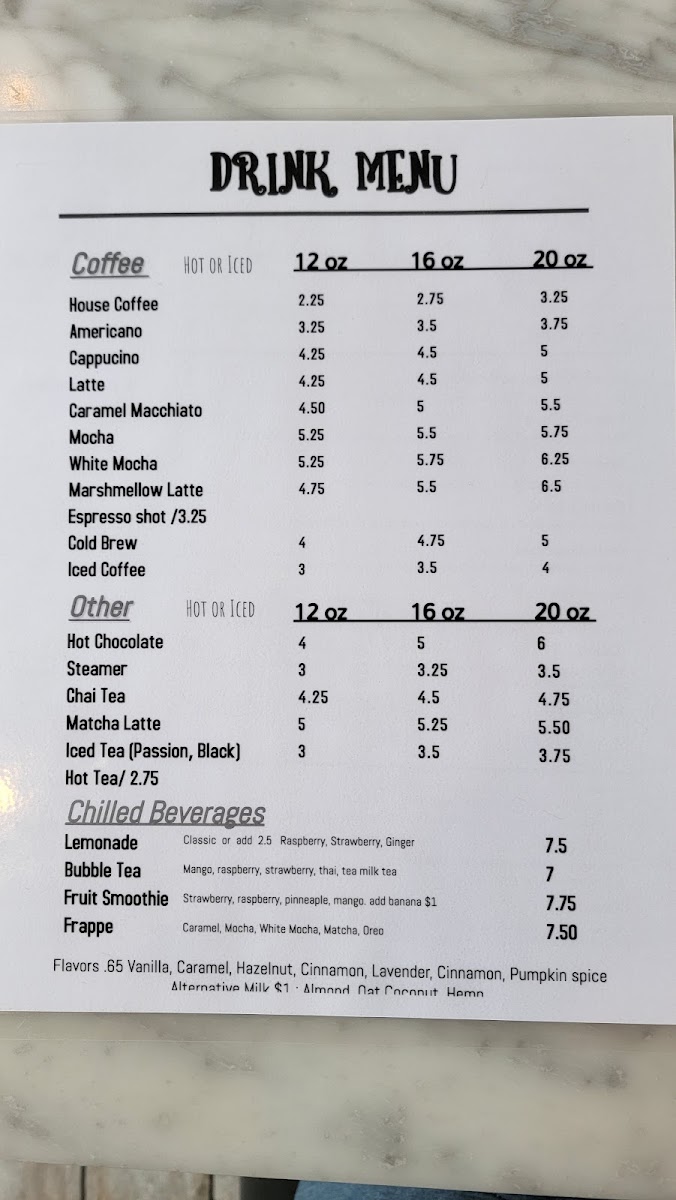 The French Spot Menu - Image 2